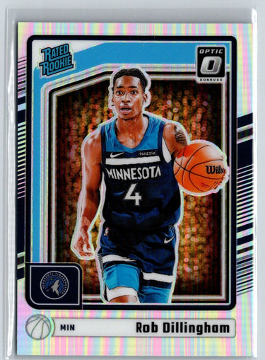 2024-25 Donruss Optic #259 Rob Dillingham Holo E10