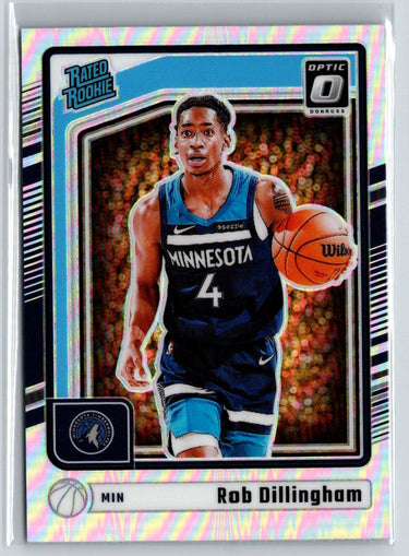2024-25 Donruss Optic #259 Rob Dillingham Holo E10