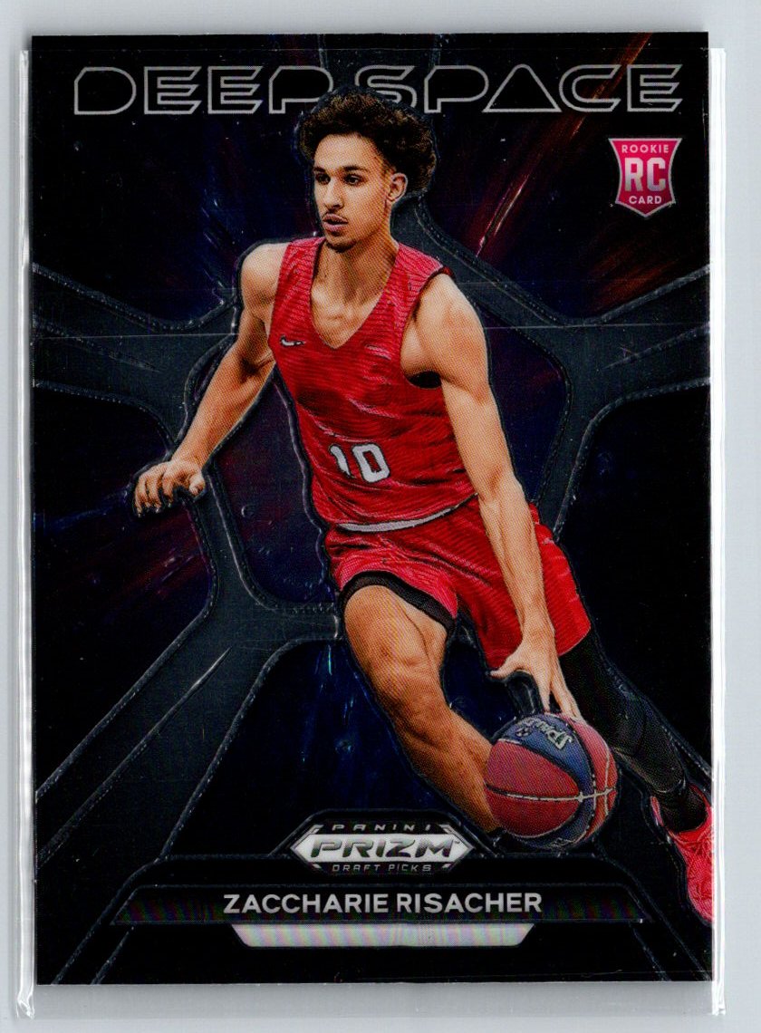 2024 Panini Prizm Draft Picks #12 Zaccharie Risacher Deep Space E10