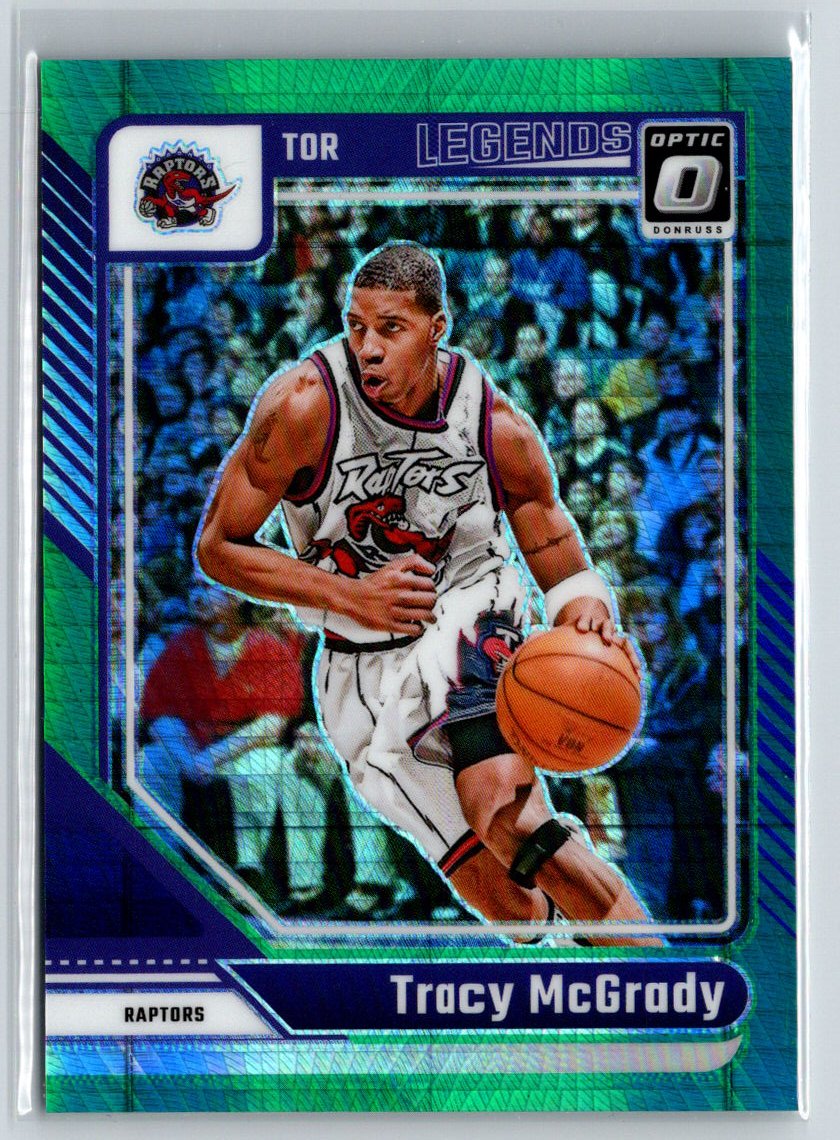 2024-25 Donruss Optic #236 Tracy McGrady Hyper Green #/249 E10