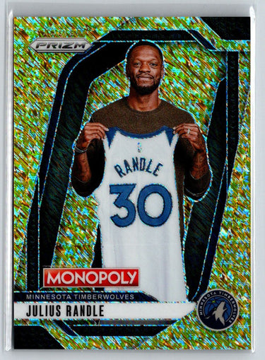 2024-25 Panini Prizm Monopoly #41 Julius Randle Gold Shimmer /500 E10