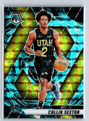 2024-25 Panini Mosaic #166 Collin Sexton Genesis Mosaic E11