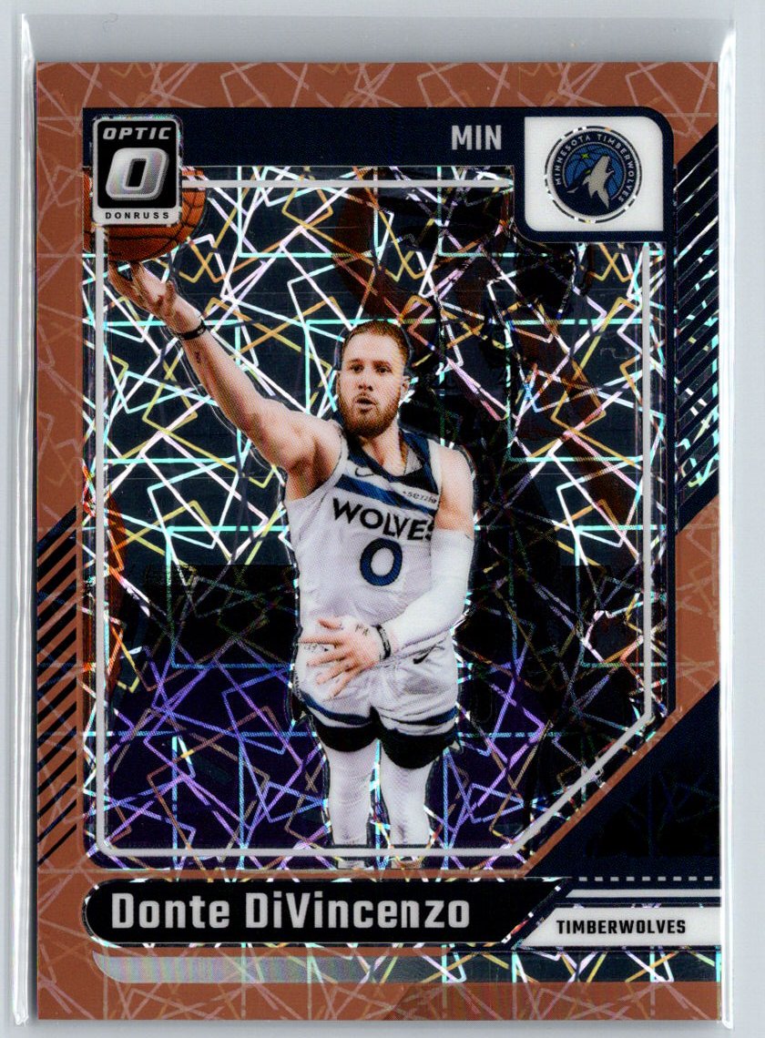 2024-25 Donruss Optic #137 Donte DiVincenzo Bronze Velocity #/125 E11