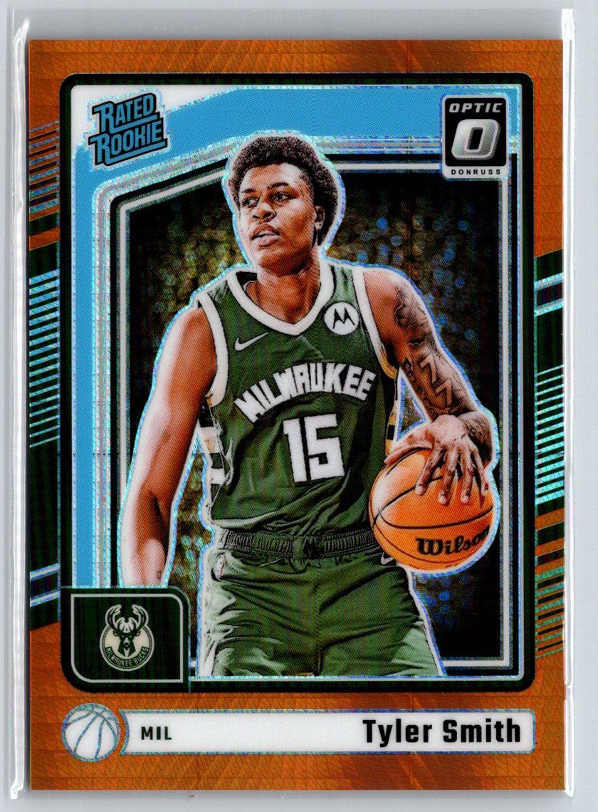 2024-25 Donruss Optic #292 Tyler Smith Hyper Orange #/299 E11
