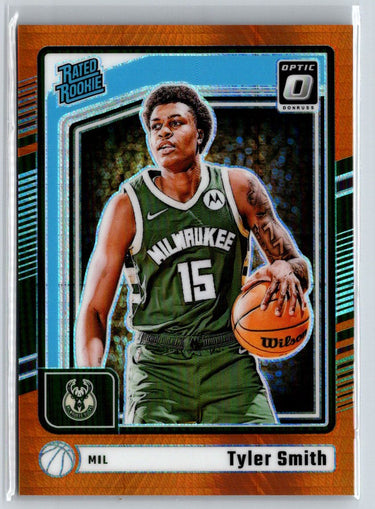 2024-25 Donruss Optic #292 Tyler Smith Hyper Orange #/299 E11