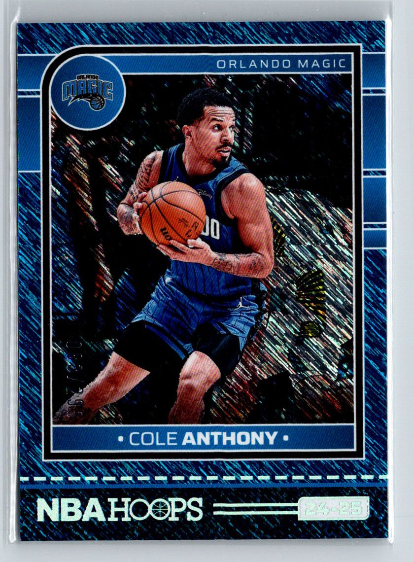 2024-25 Hoops #178 Cole Anthony Storm #/299 E11