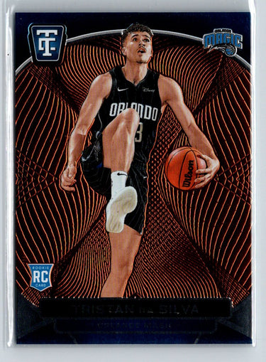 2024-25 Panini Totally Certified #142 Tristan da Silva Mirror Bronze E11