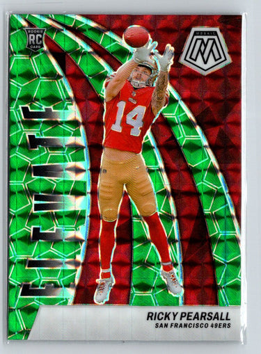 2024 Panini Mosaic #8 Ricky Pearsall Elevate Mosaic Green E12