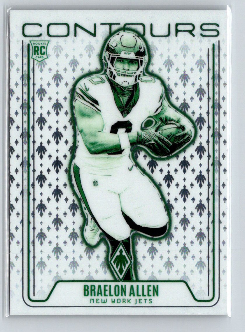 2024 Panini Phoenix #CON-BAN Braelon Allen Contours E12