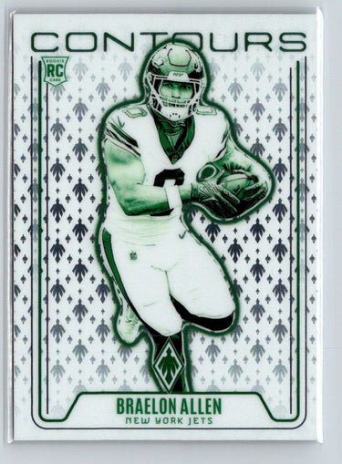 2024 Panini Phoenix #CON-BAN Braelon Allen Contours E12