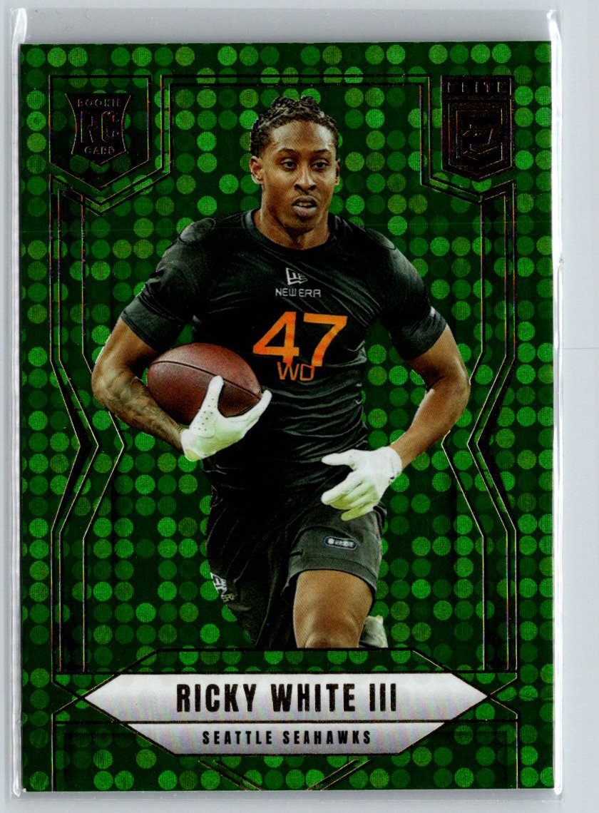 2025 Donruss Elite #193 Ricky White III Green Disco E12
