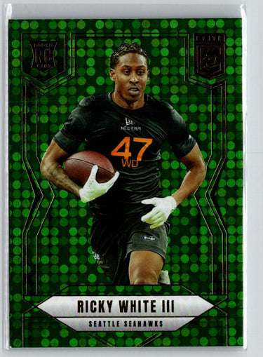 2025 Donruss Elite #193 Ricky White III Green Disco E12