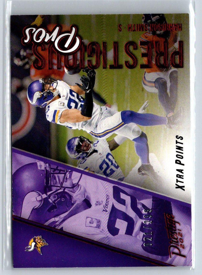 2021 Panini Prestige #PP-HS Harrison Smith Prestigious Pros E13