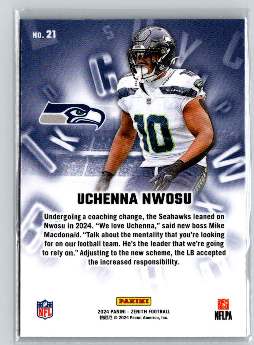 2024 Panini Zenith #21 Uchenna Nwosu A to Z E13
