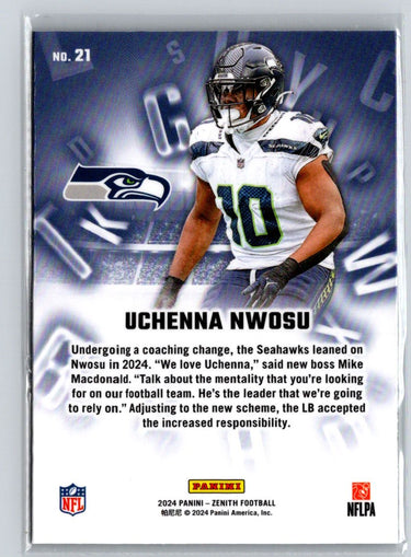 2024 Panini Zenith #21 Uchenna Nwosu A to Z E13