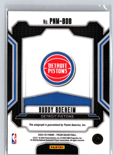 2024-25 Panini Prizm #PNM-BDB Buddy Boeheim Penmanship E13