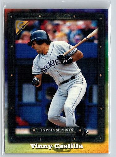 1998 Topps Gallery #GP83 Vinny Castilla Gallery Proofs #/125 E13
