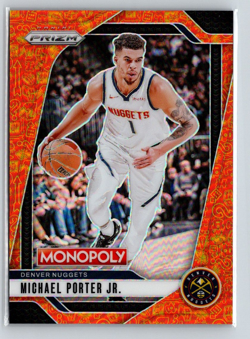 2024-25 Panini Prizm Monopoly #56 Michael Porter Jr. Millionaire Club #/1499 E14