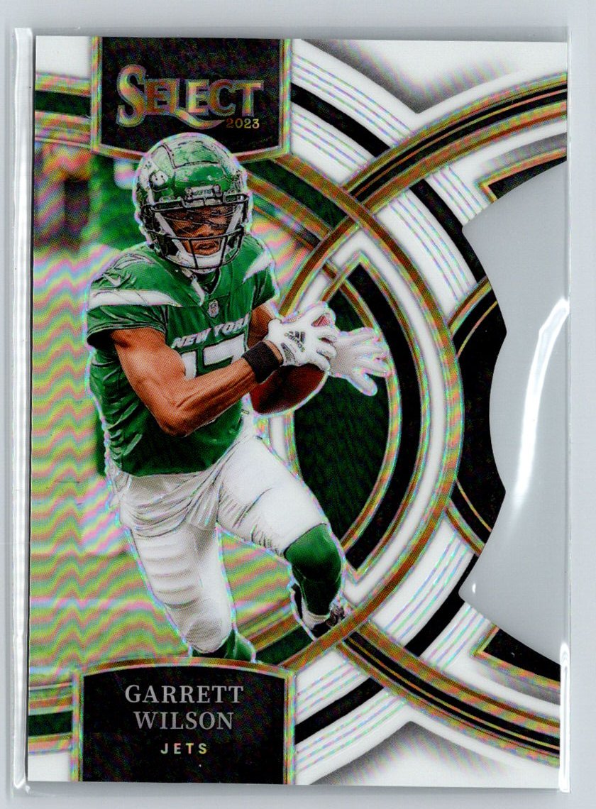 2023 Panini Select #115 Garrett Wilson Silver Prizms Die Cuts E14