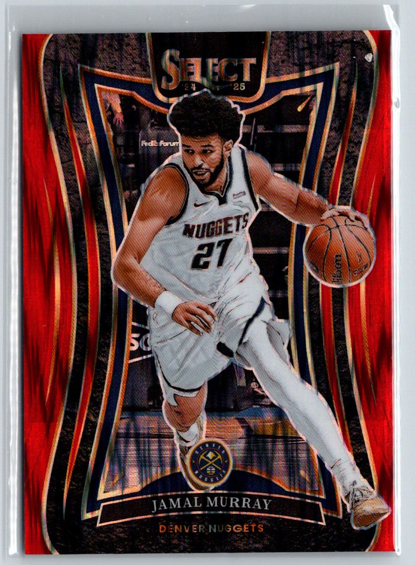 2024-25 Panini Select #356 Jamal Murray Red Flash Prizm #/299 E14