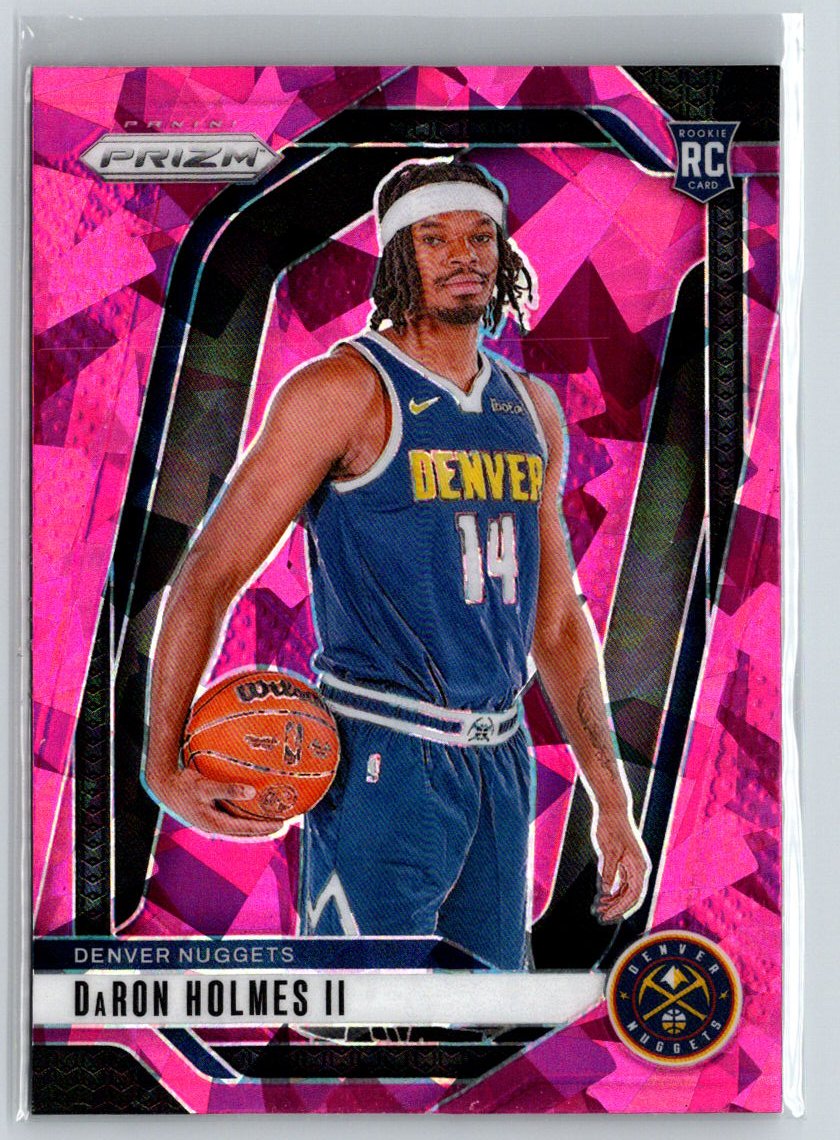 2024-25 Panini Prizm #235 DaRon Holmes II Prizms Pink Ice E14
