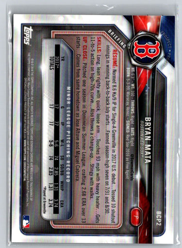 2018 Bowman Chrome Brent Rooker Prospects Gold Shimmer Refractor #/50 E15