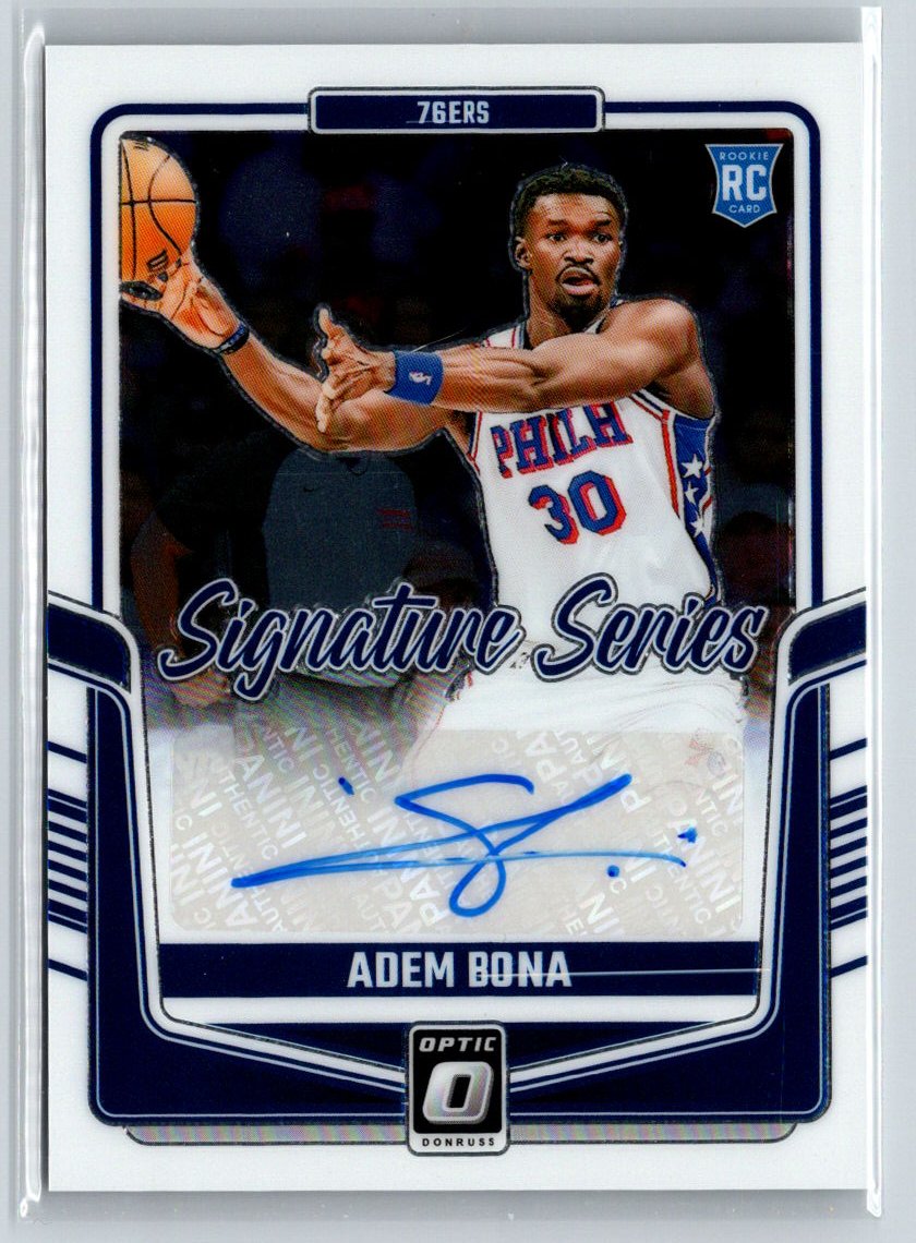 2024-25 Donruss Optic #SS-DEG Adem Bona Signature Series E17
