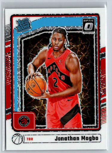 2024-25 Donruss Optic #297 Jonathan Mogbo White Velocity #/59 E17