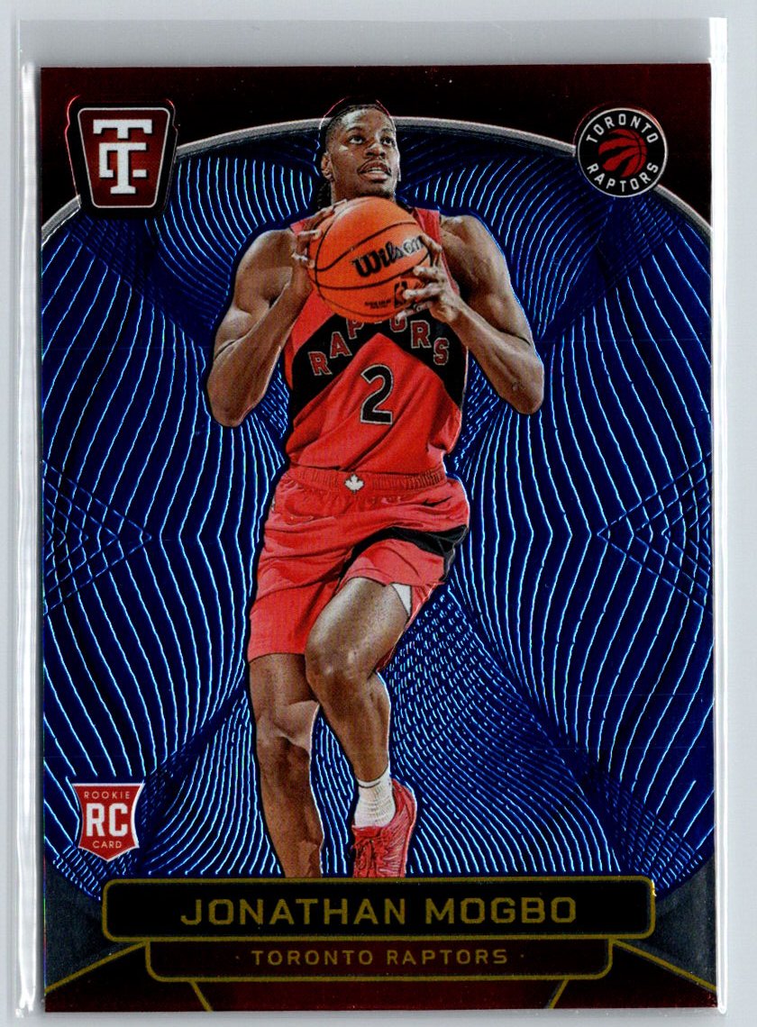 2024-25 Panini Totally Certified #173 Jonathan Mogbo Mirror Blue #/199 E17