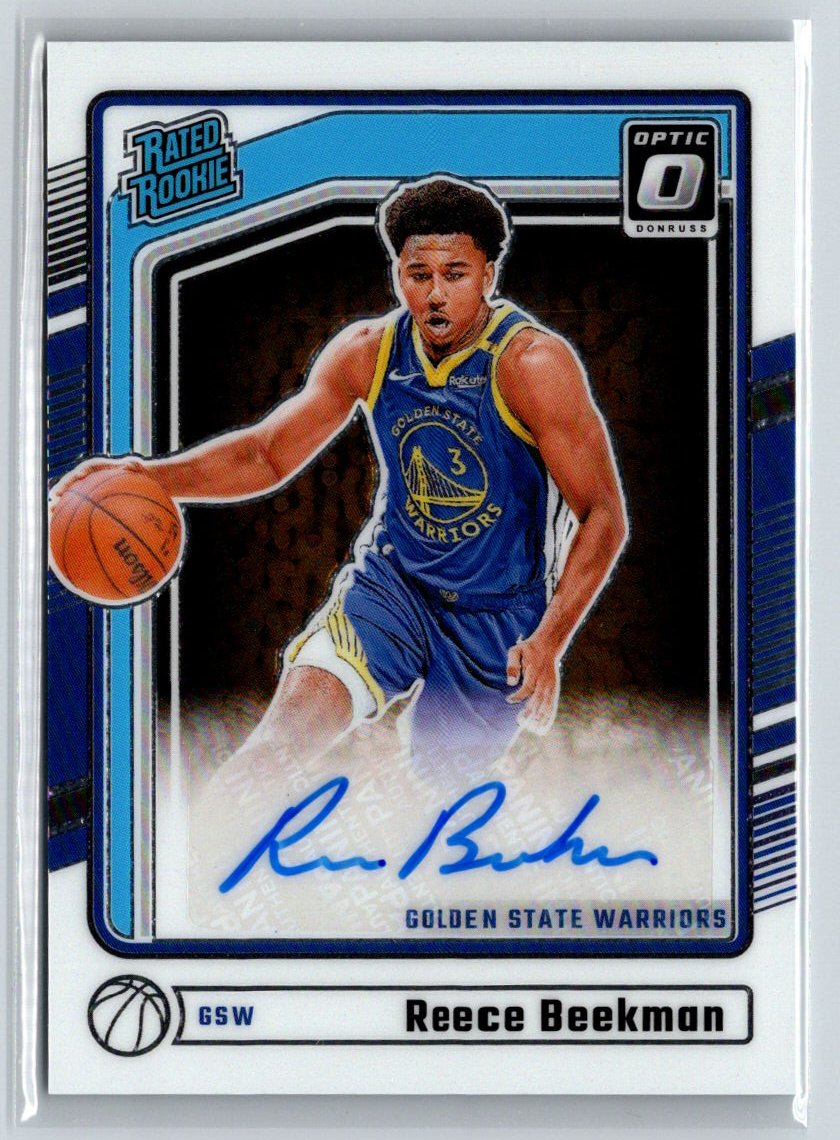 2024-25 Donruss Optic #323 Reece Beekman E17