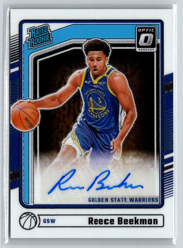 2024-25 Donruss Optic #323 Reece Beekman E17
