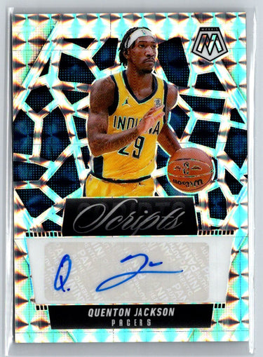 2024-25 Panini Mosaic #MS-QJI Quenton Jackson Scripts E17