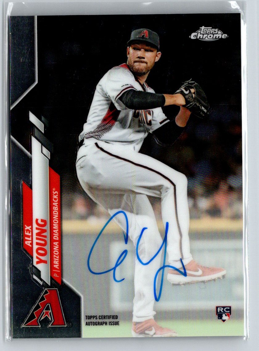 2020 Topps Chrome #RA-AY Alex Young Rookie Autographs E19