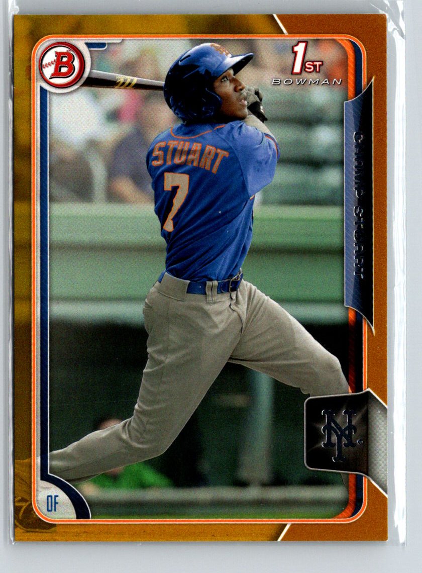 2015 Bowman #BP59 Champ Stuart Prospects Gold #/50 E21