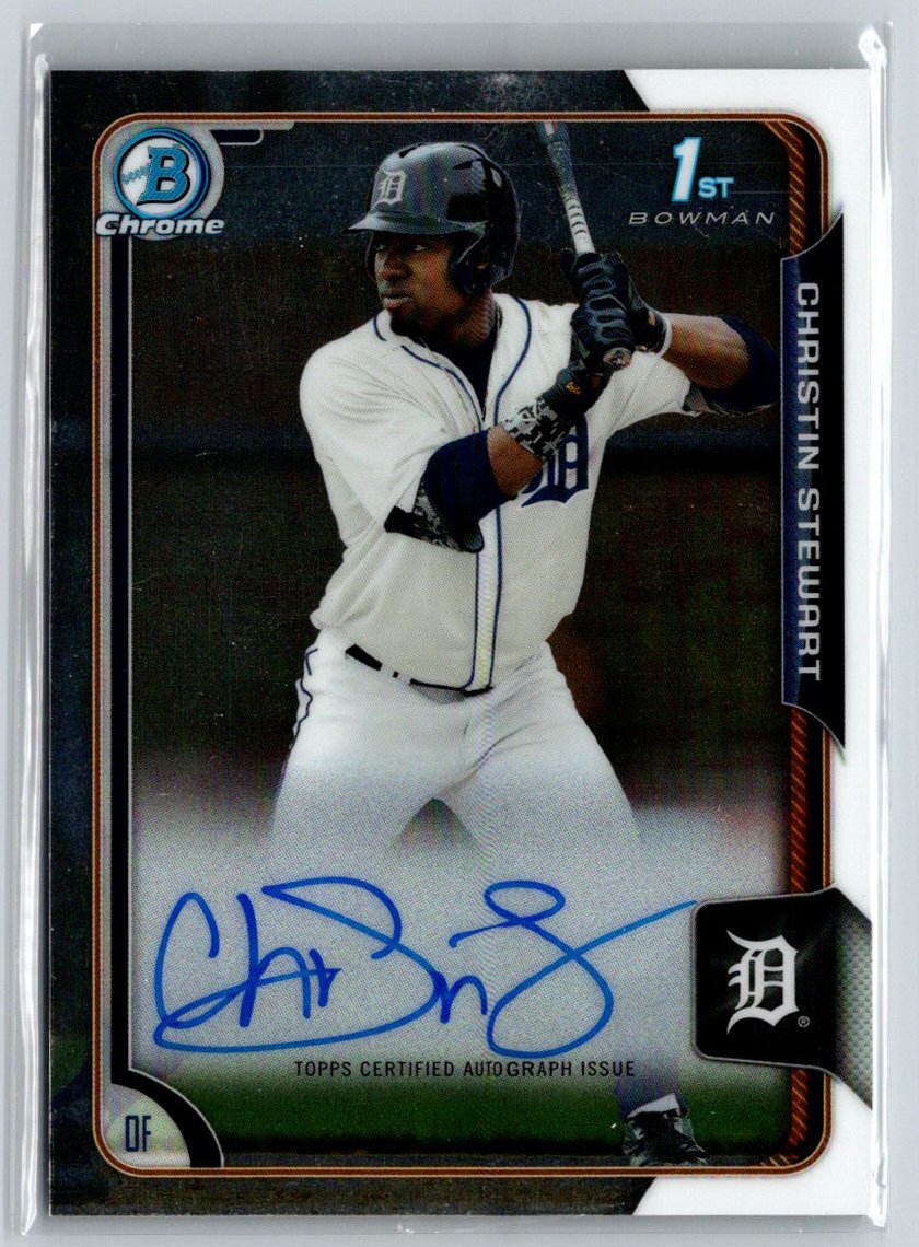 2015 Bowman Draft #BCA-KH Kyle Holder Chrome Draft Pick Autographs E22