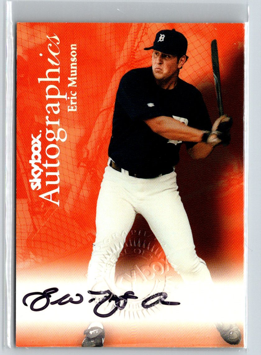 2000 SkyBox #NNO Eric Munson Autographics E23