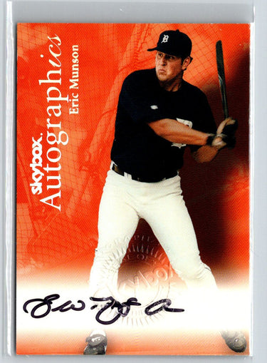 2000 SkyBox #NNO Eric Munson Autographics E23