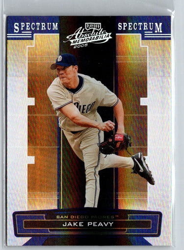 2005 Playoff Absolute Memorabilia #34 Jake Peavy Spectrum Silver #/100 F1
