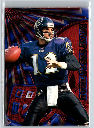1997 Pacific Dynagon Prism #13 Vinny Testaverde Copper F1