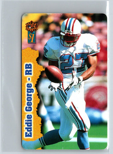 1997 Score Board Talk N' Sports #8 Eddie George Phone Cards $1 F1