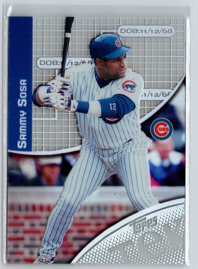 2000 Topps Tek #20-13 Sammy Sosa Pattern 13 F2