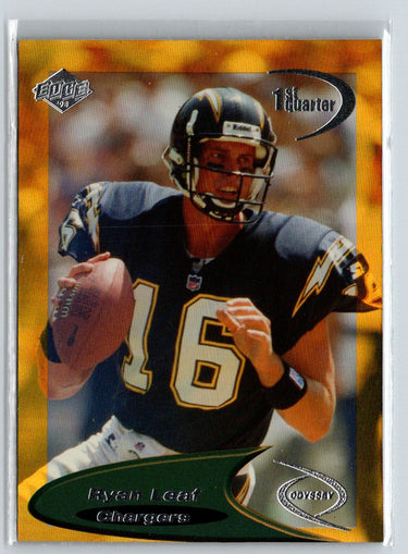 1998 Collector's Edge Odyssey #124 Ryan Leaf HoloGold (Level 2) #/150 F2