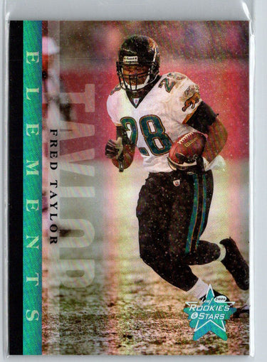 2006 Leaf Rookies & Stars #E-8 Fred Taylor Elements Holofoil F3