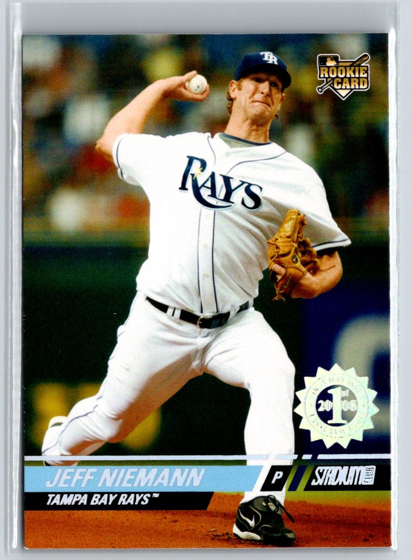 2008 Stadium Club #135 Jeff Niemann First Day Issue Retail F3
