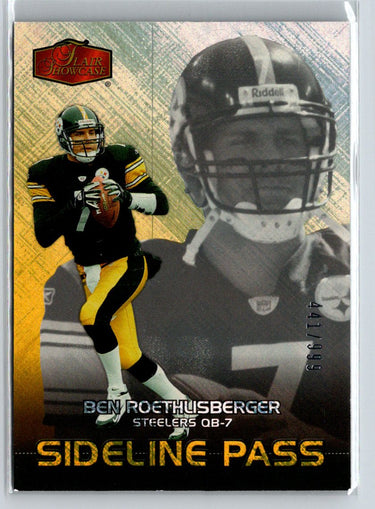 2006 Flair Showcase #261 Ben Roethlisberger #/999 F3