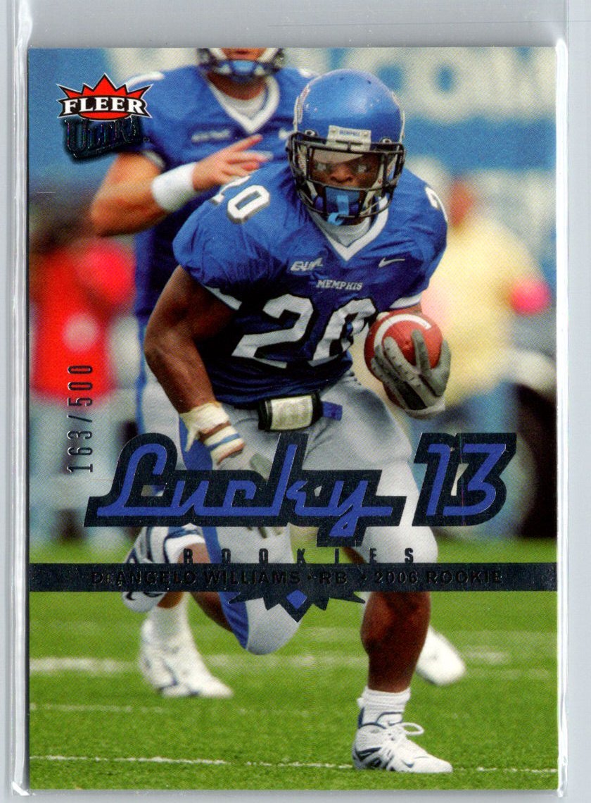 2006 Ultra #205 DeAngelo Williams #/500 F3
