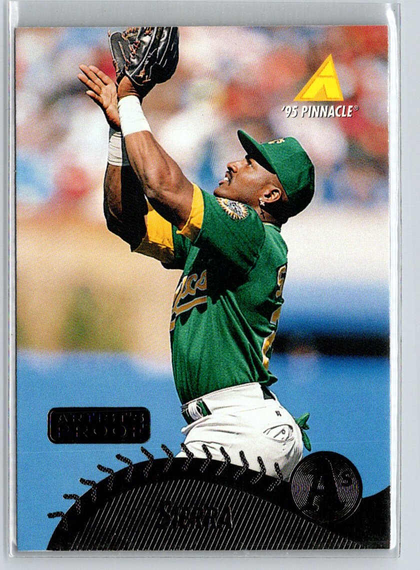 1995 Pinnacle #45 Ruben Sierra Artist's Proofs F5