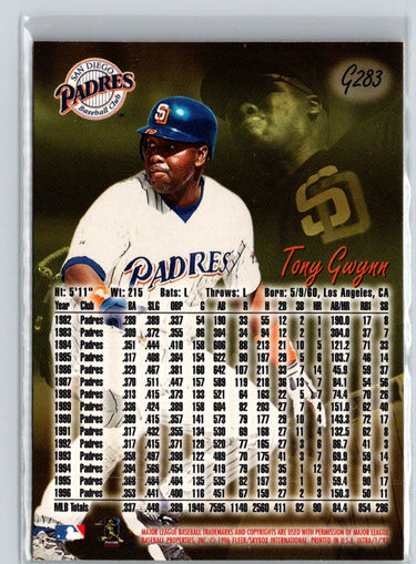 1997 Ultra #G283 Tony Gwynn Gold Medallion F5