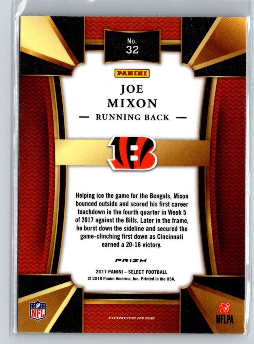 2017 Panini Select #32 Joe Mixon F5