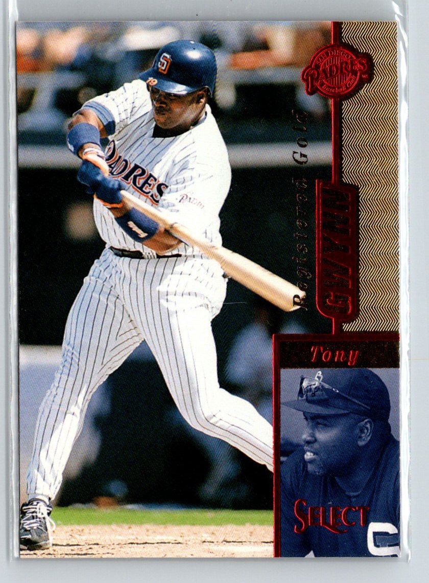 1997 Select #3 Tony Gwynn Registered Gold F6